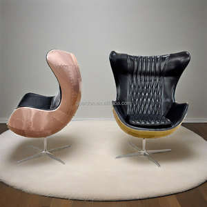 Thiết kế mới chính hãng da trứng ghế gloden hàng không cho nhà nội thất văn phòng cho phòng khách công nghiệp - Product Image 4