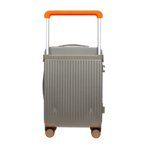 2025 hiện đại <span class=keywords><strong>20</strong></span>-inch vỏ cứng khung nhôm Vali phía trước-mở PC hành lý USB sạc cổng thuận tiện Carry-On - Product Image 5