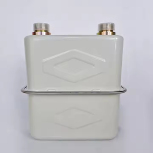 Medidor de gas de diafragma mecánico con caja de acero para uso doméstico en tuberías - Product Image 3