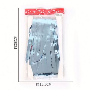 Cortina de Flecos Metálicos, Telón de Fondo de Lentejuelas para Cumpleaños, Bodas, Fiestas, Decoración de Cabina de Fotos, Personalizable - Product Image 5