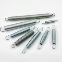 Petit ressort d'extension personnalisé avec crochets Amortisseur de fumée d'incendie Ressort de tension personnalisé Long ressort hélicoïdal professionnel en acier inoxydable