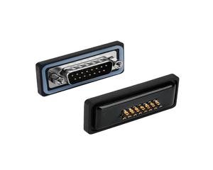 שקע קונקטור תת <span class=keywords><strong>d</strong></span> 15pin db15pin עמיד למים <span class=keywords><strong>db15</strong></span> 25 37 pind עמיד למים סיכות מצופה זהב - Product Image 1