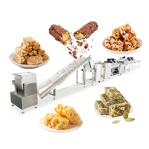 Machine de formage, de découpe et de fabrication de barres de muesli, machine de pressage de barres de bonbons aux cacahuètes - Product Image 2
