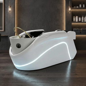 Electric Control Shampoo Massage Bed Multifunctional 180 Degree Lie Flat Hair Washing Chair Backrest Lift Salon Equipment - Product Image 1