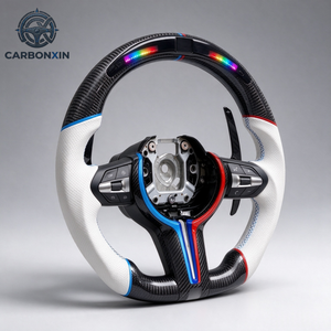 Volante OEM para M5 M2 Deportivo de Fibra de Carbono y Cuero con Colores Personalizables, Función de Calefacción, Plug & Play - Product Image 1