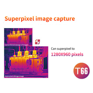 กล้องถ่ายภาพความร้อนอินฟราเรดแบบพกพา T66 ความละเอียด 640x480 พิกเซล 11 โทนสี แสดงอุณหภูมิได้อย่างแม่นยำ - Product Image 5