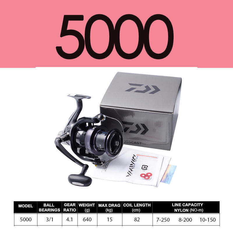 DAIWA CROSSCAST Spinning Reels - Long Cast Sea Fishing