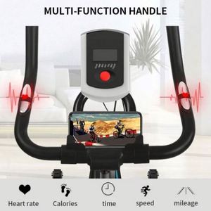 Bicicleta Estática Profesional para Casa, con Volante de Inercia de 5 kg, Peso Máximo del Usuario de 150 kg, Resistencia Ajustable, Diseño Unisex, Pantalla LCD, Metálica - Product Image 6
