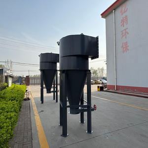 Collecteur de poussière <span class=keywords><strong>Cyclone</strong></span> à haute efficacité Système de filtration à plusieurs étages robuste Utilisation industrielle pour les cimenteries à bois - Product Image 2