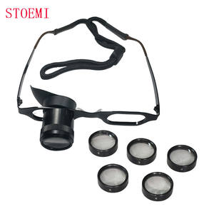 STOEMI 8541 2X 3X 4X 5X 6X 7X 10X 12X 15X Monoculaire Loupe lunettes Loupe Lunettes Loupe Basse Vision sida - Product Image 3