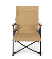Chaise pliante personnalisée Sea Dog, chaise inclinable de camping pliable avec tissu respirant pour la plage, la pêche et l'utilisation en terrasse