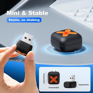 Vente directe d'usine noir nouveau 2024 <span class=keywords><strong>amazon</strong></span> Carplay Android Auto Mini <span class=keywords><strong>adaptateur</strong></span> Carplay sans fil 2 en 1 Dongle - Product Image 2