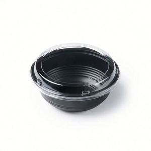 Bols jetables, boîtes à repas en plastique pour pique-nique, boîtes à salade bento, bols ronds - Product Image 4
