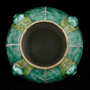 Vase en céramique de Jingdezhen, style chinois, motif chou frisé et gingembre, peint à la main, en porcelaine, pour mariage, décoration traditionnelle de la maison - Product Image 5