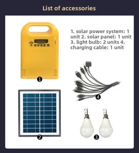 Kit de Estación de Energía <span class=keywords><strong>Solar</strong></span> <span class=keywords><strong>Portátil</strong></span> al por Mayor con Controlador MPPT, <span class=keywords><strong>Batería</strong></span> de Litio LiFePO4 e Inversor de Onda Pura para Uso Doméstico y en Campers - Product Image 3