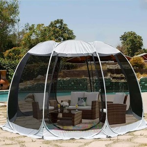 Portable famille jardin extérieur carpa para camping auvent tente fête étanche Tenda Berkemah pratique moustique Pop up tente - Product Image 5