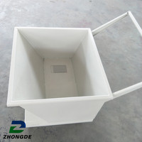 Bac à bascule empilable Self Dumping Hopper pour convoyeur à copeaux