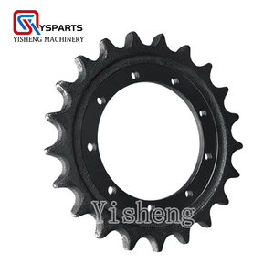 Piñón de pista MM15T MM20 MM20CR MM20SR MM20T <span class=keywords><strong>MM25</strong></span> Mini excavadora piezas de tren de rodaje piñón de accionamiento piñón de excavadora - Product Image 3