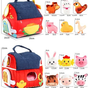 Juguetes de Peluche de Animales de Granja Personalizados para Bebés, Interactivos, Calmantes, Personalizables con OEM, Gloran <span class=keywords><strong>Mundo</strong></span> <span class=keywords><strong>Submarino</strong></span> - Product Image 3