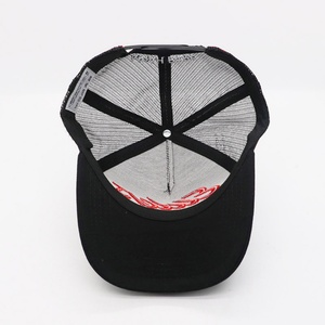 Casquettes de sport personnalisées de haute qualité avec logo brodé en 3D, casquettes de baseball à 5 panneaux en maille respirante, chapeaux de golf ajustables, casquettes de camionneur - Product Image 6