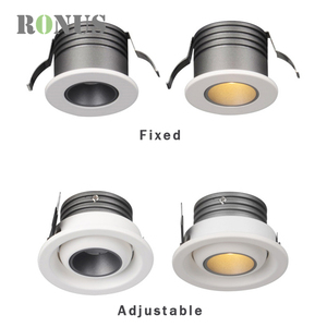 <span class=keywords><strong>Spot</strong></span> encastré moderne <span class=keywords><strong>12V</strong></span> 1W COB pour armoire, anti-éblouissement, <span class=keywords><strong>orientable</strong></span>, mini downlight LED 3W - Product Image 5