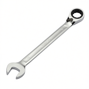 Llave Combinada Fasano de 17 mm con Cabezal de Trinquete Reversible, Herramienta de Reparación Automotriz - Product Image 2