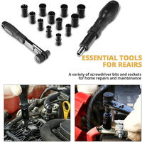 Ensemble d'outils à main professionnels OEM de 100 pièces avec étui rigide en acier, outils de réparation multifonctionnels pour la maison et l'atelier