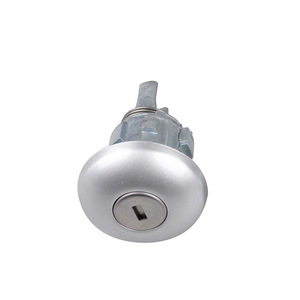 Ford Car Door Lock Cylinder 1926219 1781417 With 2 Keys Aluminum <b>Light</b> Grey Cylindrical Lock For Ford Tourneo - Product Image 2