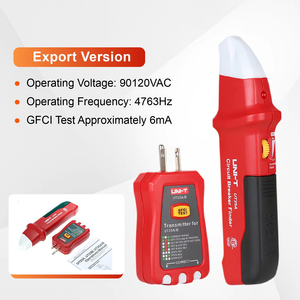 Tester LED GFCI per prese con rilevatore di interruttori per 90 120VAC UT25A-2 strumento per cortocircuiti - Product Image 4