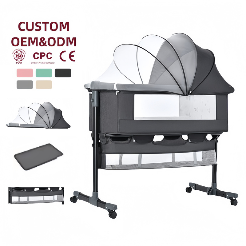 Kids Cribs Bedside Sleeper for Baby