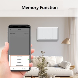 Interrupteur WiFi intelligent compatible HomeKit, 2 modules, sans neutre, compatible <span class=keywords><strong>HomePod</strong></span>, commande vocale Siri, module relais 240V - Product Image 5