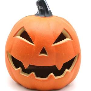 Decoración de Calabaza para Exteriores, Adorno de Halloween, Calabaza Creativa de Bruja, Decoración para Fiestas en Casa, Escultura de Halloween de Resina de Fibra de Vidrio - Product Image 5