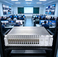 Codificador de Video SDI de 16 Canales H.265 3U para Montaje en Rack, Codificador de Transmisión Multicast 1080P60 SRT RTMP HLS para Transmisión en Vivo IPTV