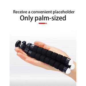 Kitway Flexible Octopus <span class=keywords><strong>Mini</strong></span> trípode Soporte para teléfono Selfie Dispositivo con soporte de escritorio Conveniente y práctico - Product Image 3