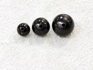 Natural Gemstone Blue Chalcedony Half Drilled 6mm 8mm 10mm Loose Stone <strong>Beads</strong> <strong>Black</strong> Jet Earrings Jewelry Making - Product Image 2