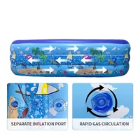 Fabricant de piscines gonflables sur le thème de l'océan OEM, piscine familiale pour enfants, vente en gros directe d'usine