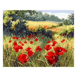 Best prices attractive style home goods wall art canvas oil painting