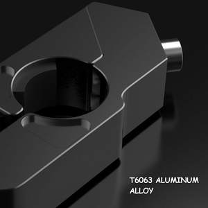 Verrous de sécurité noirs pour motos, vélos de sport, VTT, quads avec 2 clés - Verrou de frein, d'embrayage et de guidon pour scooter - Product Image 4