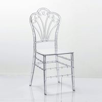 Chaises de banquet d'hôtel les moins chères, chaises Chiavari pour mariage, chaises de jardin pour fête, chaises de princesse en acrylique de luxe pour meubles de mariage