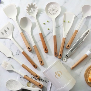 Ensemble de 13 ustensiles de cuisine, spatules et cuillères, outils de cuisine en silicone antiadhésif, ensemble d'ustensiles de cuisine - Product Image 2