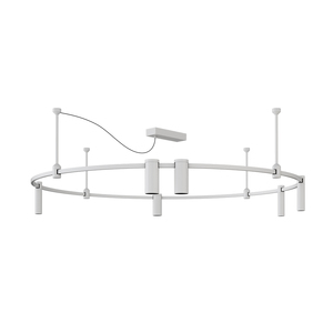 Kit de Iluminación LED Europeo Personalizado, Riel de Techo de Latón con Focos Deslizables para Sala de Estar o Cocina - Product Image 3