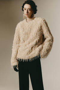 Meilleur choix pour l'hiver dames élégant Chante XS taille pull imprimé décontracté fabriqué au Vietnam ODM Services Polyester Design Simple - Product Image 6