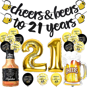 Globos <span class=keywords><strong>de</strong></span> Aluminio <span class=keywords><strong>de</strong></span> Alta Calidad para Fiestas <span class=keywords><strong>de</strong></span> Aniversario, Set <span class=keywords><strong>de</strong></span> Globos con Forma <span class=keywords><strong>de</strong></span> Cerveza y Whisky, Accesorios <span class=keywords><strong>de</strong></span> Decoración Duraderos - Product Image 5