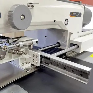 computer laser bag opening sewing machine zipper pattern machine for sweatshirts