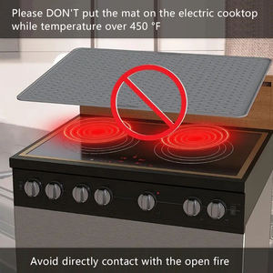 Alfombrilla de cubiertas superiores de estufa para estufa eléctrica, parte superior de estufa de <span class=keywords><strong>gas</strong></span>, estufa superior de vidrio, parte superior del horno, alfombrilla protectora de <span class=keywords><strong>encimera</strong></span> de silicona grande - Product Image 3