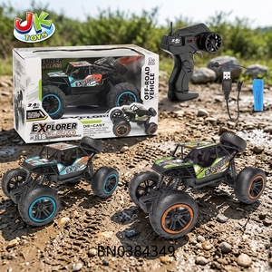 Coche de Escalada RC Jacko Toys a Escala 1/18, Vehículo Todoterreno de Control Remoto de Aleación 4WD de 2.4GHz con Luces LED para Niños - Product Image 1