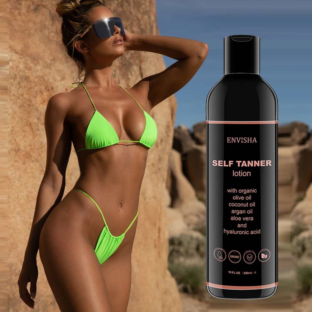 Дешевый безопасный лосьон для загара, самозагаряющийся загар, фирменная торговая марка, крем от солнца для тела