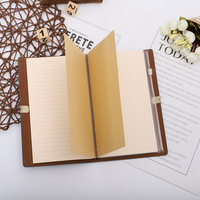 Carnet de notes Vintage de voyage, ordinateur portable de poche en cuir, couverture en cuir, pour Journal intime, 7x5