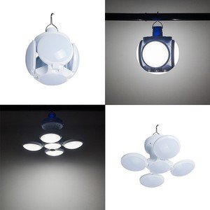 Foldable Solar Led Camping <b>Light</b> Outdoor Waterproof Emergency Hanging Lamp For Street Vendor Night Market Use - Product Image 1