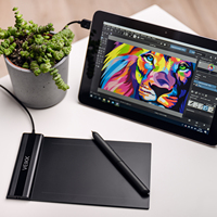 Tablette graphique de dessin numérique VEIKK 6*4 pouces à zone active S640 pour concepteur, vente en gros